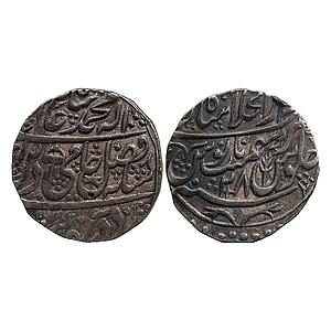 Mughal Shah Alam II Dar ul-Khilafat Shahjahanabad Mint Silver Rupee