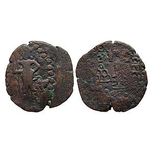 Ancient Yaudheyas Tribal Republic Shadanana-Shashthi type Copper Unit