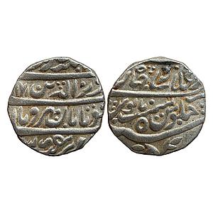Mughal Alamgir II Dar ul-Khilafat Shahjahanabad Mint Silver Rupee