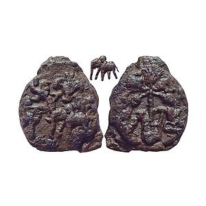 Ancient, Post-Mauryan, Kaushambi Region, Cast Copper
