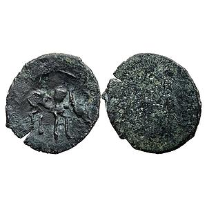 Hindu Medieval Rashtrakutas Newase-Paithan Region Copper Unit