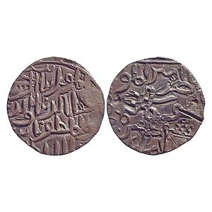 Bengal Sultan, Shahab Al-Din Bayazid Shah, mintless type, Silver Tanka