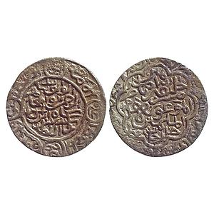 Bengal Sultan, Sikander bin Ilyas, Arsah al-Mamurah Satgaon Mint, Silver Tanka