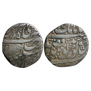 IK Sikh Empire Sikhs Misls Gulab Singh VS 1850 Amritsar Mint Nanakshahi Couplet Silver Rup