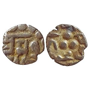 Samid Amirs of Multan, Amir Muhammad-IV, Silver Bilingual Damma (Qanhari Dirham)