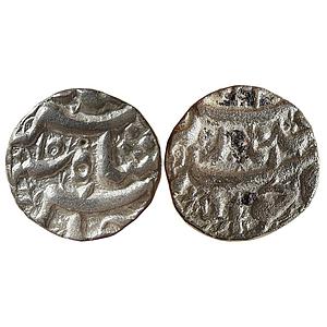 Mughal Jahangir Qandhar Mint Silver Rupee