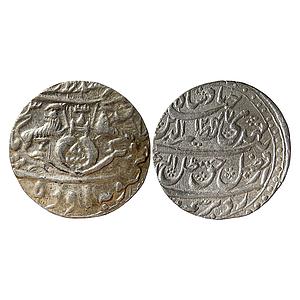 IPS Awadh State Nasir-ud-Din Haider Dar as-Sultanat Lakhnau Suba Awadh Mint Silver Rupee