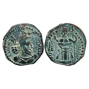 Ancient Kushano-Sasanians Hormizd I Copper Pashiz