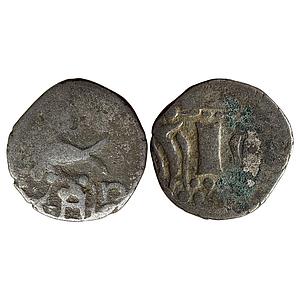 Hindu Medieval Indo-Sassanian Series Gurjara Prathiharas Billon Dramma