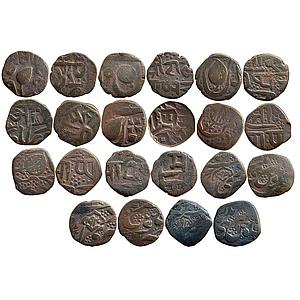 IPS Jammu Srinagar Mint Set of 11 Coins Copper Paisa