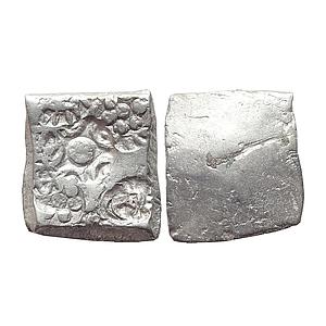 Ancient, Archaic Series, Punch Marked Coinage, attributed to Shakya Janapada, Narhan Hoard