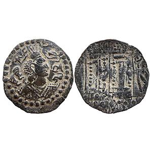 Ancient Kabul Region Nezak Huns Shri Shahi Copper Unit