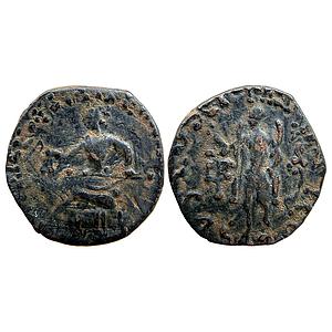 Ancient Indo-Scythians Azes Bronze Unit