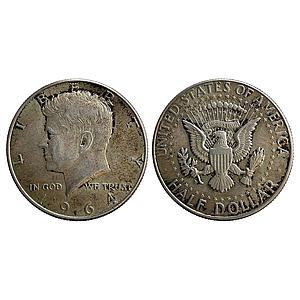 United States of America Kennedy Half Dollar 1964 AD Denver Mint Silver (.900) 1/2 Dollar 