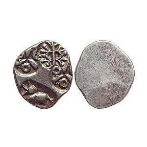 Ancient, Archaic Series, Punch Marked Coinage, attributed ot Andhra Janapada, Shingavaram 
