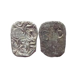 Ancient, Archaic Series, Punch Marked Coinage, attributed to Panchala Janapada, Silver Vim