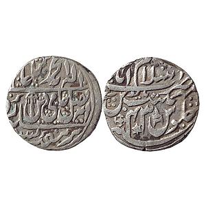 IK, Maratha Confideracy, INO Shah Alam II, Islamabad Mathura Mint, Silver Rupee