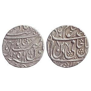IK, Rohilkhand, INO Shah Alam II, Najibabad Mint, Silver Rupee