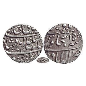 IPS, Awadh State, Shuja ud-Daula INO Shah Alam II, Allahabad Mint, Silver Rupee