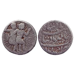 Mughal, Jahangir, Ahmadabad Mint, 'Gemini' sign, Zodiac Silver Rupee