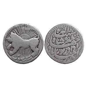 Mughal, Jahangir, Ahmadabad Mint, "Leo sign", Zodiac Silver Rupee