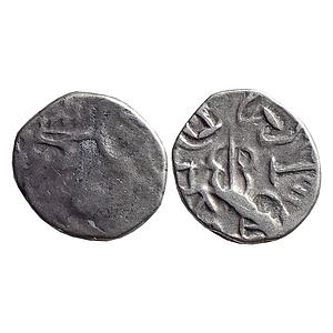 Ancient, Huns of Sind and Punjab, Shri Ranavigraha, Silver Damma