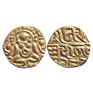 Chandellas of Jejakabhukti, Sallakashana Varman, Gold "1/8 Masha"