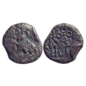Ancient, Post-Mauryan, Kaushambi Region, Agaraja, Copper Unit