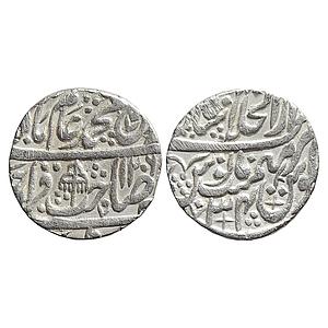 Mughal, Shah Alam II, Dar ul-Khilafat Shahjahanabad Mint, Silver Rupee
