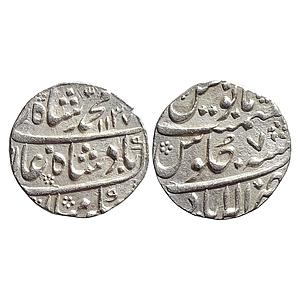 IPS, Awadh State, Sadat Ali Khan INO Muhammad Shah, Allahabad Mint, Silver Rupee