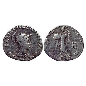 Ancient, Indo-Greeks, Menander I, Bilingual type, Pushkalavati region, Silver Drachm