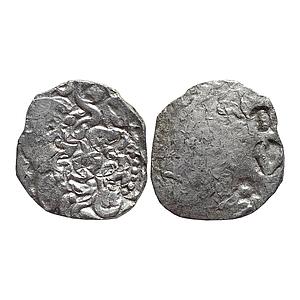 Ancient, Whorl coin type of the Northern Upper Ganga region, Kuru / North Panchala, Janapa