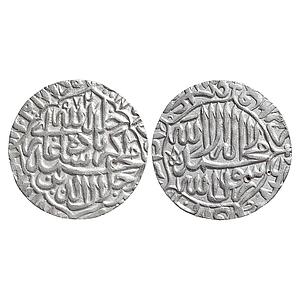 Mughal, Akbar, Dar ul-Khilafat Agra Mint, Silver Rupee
