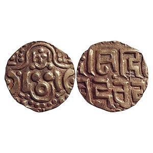 Gahadavalas of Kanauj & Kashi (Varanasi), Govinda Chandradeva, Gold 4 ½ Masha
