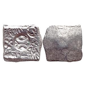 Ancient Punch Marked Coinage Archaic Series attributed to Shakya Janapada Narhan Hoard typ