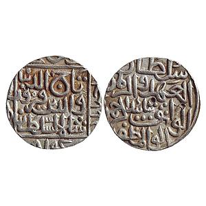 Bahmani Sultan Taj ud din Firuz Hadrat Ahsanabad Mint Silver Tanka