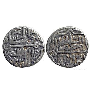 Gujarat Sultan Shams al-Din Muzaffar II Silver Tanka