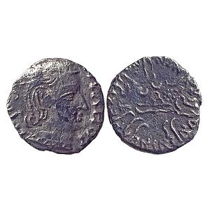 Ancient, Western Kshatrapas, Kardamaka Family, Rudrasena I S/o Rudrasimha I, Silver Drachm