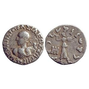 Ancient Indo Greek Menander I Silver Drachma