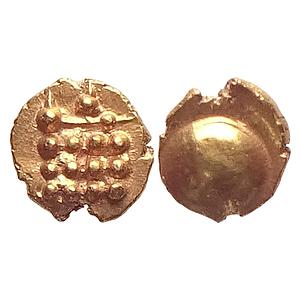 Vira Raya type, Anonymous issue, Gold Fanam