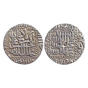 Mughal, Akbar, Dar ul-Sultanat Ahmedabad Mint, Silver Rupee