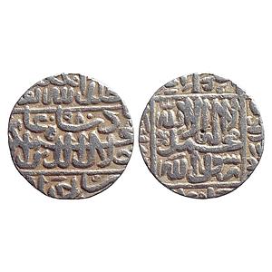 Mughal Akbar Ahmedabad Mint Silver Rupee