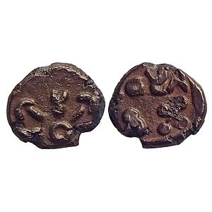 Ancient, Kaushambi, Vatsa Region, Jyeshtamitra, Copper Unit