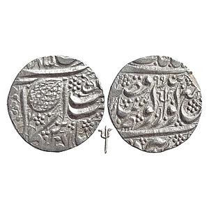IK, Sikh Empire, Ranjit Singh, VS (18)85/99, Amritsar Mint, "Nanak Shahi" Couplet, Silver 