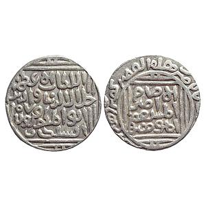 Delhi Sultan Jalal al-din Firuz Shah Hadrat Delhi Mint Silver Tanka