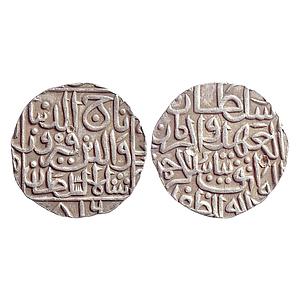 Bahamani Sultan Taj ud din Firuz Hadrat Ahsanabad Mint Silver Tanka