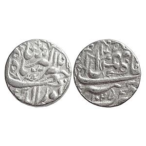 Mughal Jahangir Tatta Mint Ilahi Month Bahman Aquarius Silver Rupee