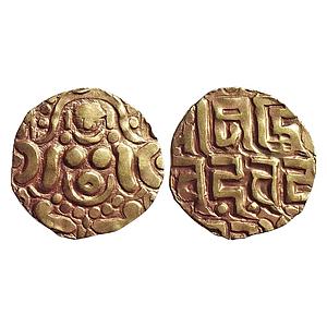 Gahadavalas of Kanauj & Kashi (Varanasi), Govinda Chandradeva, Gold "4-1/2 Masha"