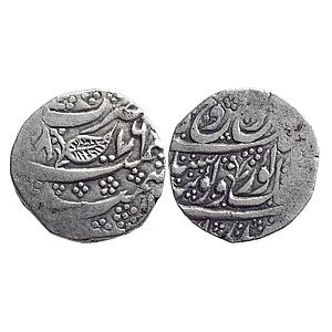 IK, Sikh Empire, Diwan Moti Ram, VS 1876, Khitta Kashmir Mint, 'Gobind Shahi' couplet, Sil