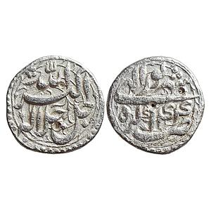 Mughal, Akbar, Agra Mint, Ilahi Month Shahrewar (Virgo), Silver Rupee